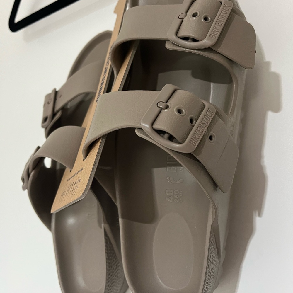 Birkenstock Arizona EVA Sandals — Light Taupe - Picture 8 of 8
